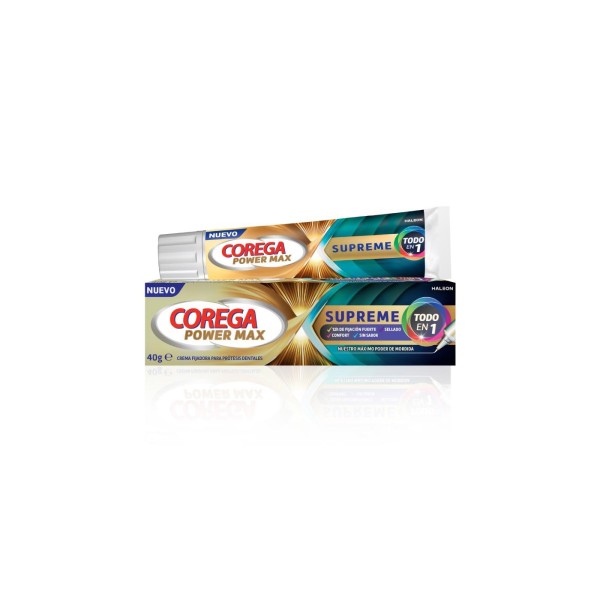 Corega Adhesivo Dental Power Max Supreme 40g
