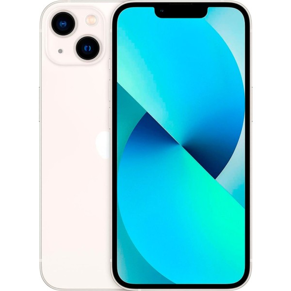 Apple iphone 13 5g starlight / reacondicionado / 4+256gb / 6.1" amoled full hd+
